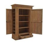 Landelijke klassieke kast, jagerskast, legkast, voorraadkast, Ophalen of Verzenden, Nieuw