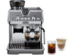De Longhi -  La Specialista Arte Evo Pistonmachine Zilver, Verzenden, Nieuw, Combi, Koffiebonen