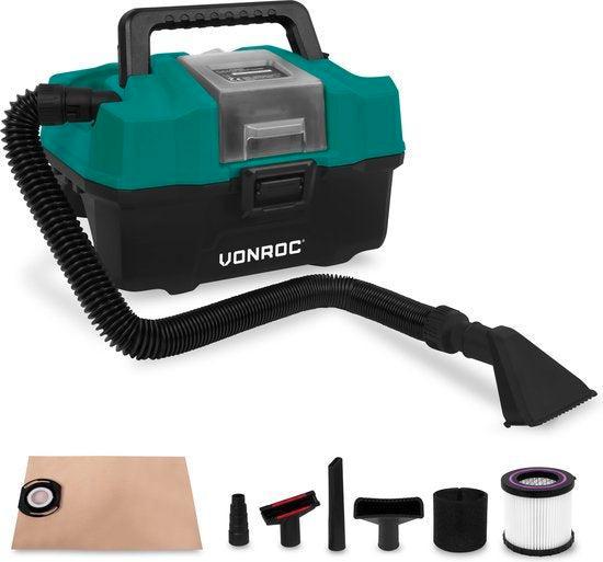 2dekans | VONROC Compacte alleszuiger / stofzuiger - 20V -, Doe-het-zelf en Verbouw, Gereedschap | Overige machines, Zo goed als nieuw
