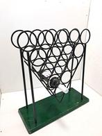 Wijnrek - Hout, Metaal - 15 flessen