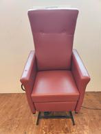 Fitform Sta- Op en relax stoel in vol leder, 2 op voorraad, Huis en Inrichting, Fauteuils, Minder dan 75 cm, Leer, Zo goed als nieuw