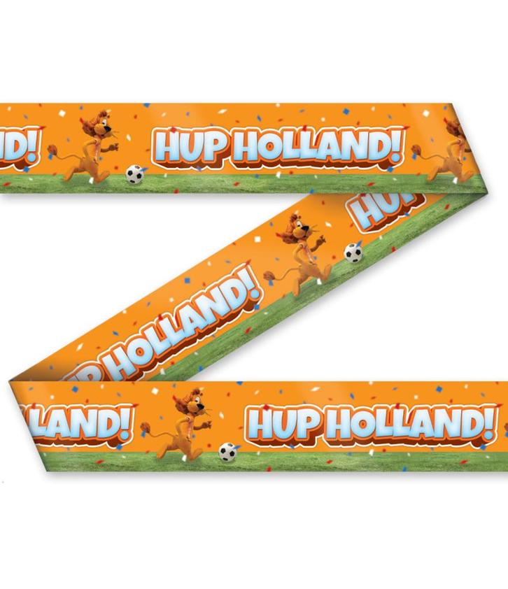 Loeki De Leeuw Afzetlint Oranje 12m, Hobby en Vrije tijd, Feestartikelen, Nieuw, Verzenden