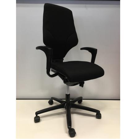 (MDK-105771) Giroflex 64 bureaustoel voorzien van nieuwe..., Huis en Inrichting, Bureaus, Bureau, Gebruikt, In hoogte verstelbaar
