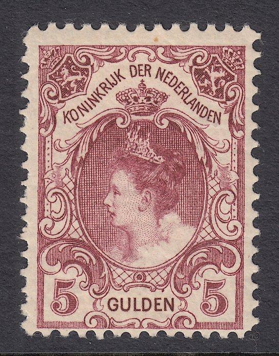 Nederland 1899 - Koningin Wilhelmina Bontkraag, met de P, Postzegels en Munten, Postzegels | Nederland