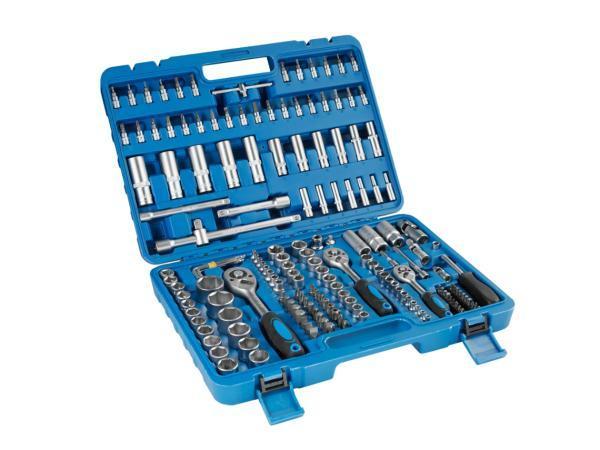 Veiling - Dopsleutelset 172-delig – Ratel, Doppen en Acces, Doe-het-zelf en Verbouw, Gereedschapskisten