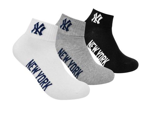 New York Yankees - 3-Pack Quarter Socks - 27 - 30, Kleding | Heren, Sokken en Kousen