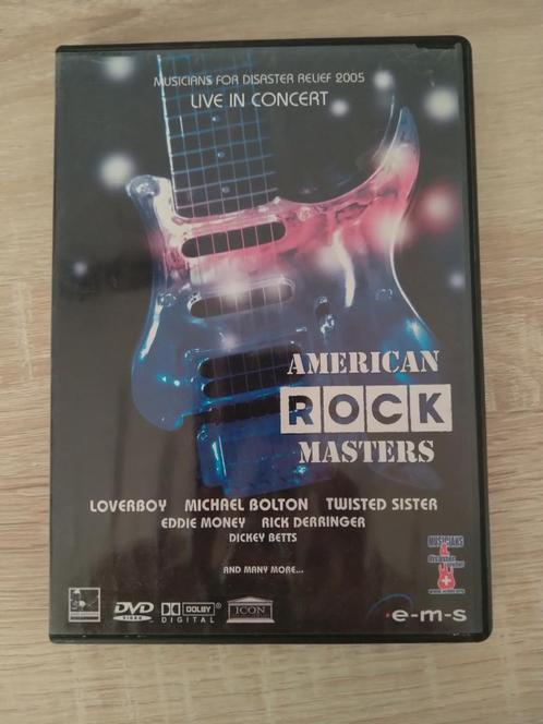 DVD - American Rock Masters Live in Concert, Cd's en Dvd's, Dvd's | Muziek en Concerten, Muziek en Concerten, Gebruikt, Alle leeftijden