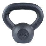 Lifemaxx Cast iron kettlebell | met rubberen voet | 4kg, Sport en Fitness, Fitnessmaterialen, Nieuw, Verzenden