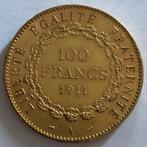 Frankrijk. Third Republic (1870-1940). 100 Francs 1911-A, Postzegels en Munten