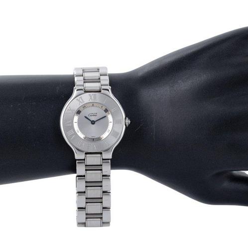 Cartier - Must de Cartier 21 - Zonder Minimumprijs - 1330 -, Sieraden, Tassen en Uiterlijk, Horloges | Heren