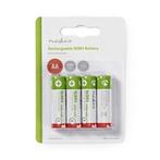Oplaadbare AA batterij - Nedis - 4 stuks, Verzenden, Nieuw