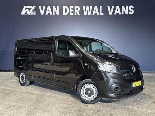 Renault Trafic 1.6 dCi 126pk L2H1 Euro6 Airco | Navigatie |, Auto's, Renault, Dealer onderhouden, Lease, Zwart, Handgeschakeld