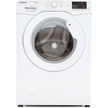 Hoover Hl1682d3-80 - Wasmachine - 8 kg - 1600 tpm, Witgoed en Apparatuur, Wasmachines, Zo goed als nieuw, Voorlader, 85 tot 90 cm