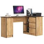 Hoekbureau B20 Wit Antraciet (Kantoor), Verzenden, Nieuw