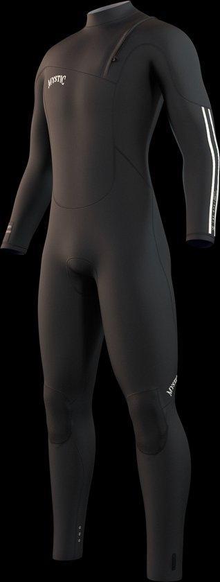 Mystic The One Fullsuit 4/3mm Zipfree - 2023 - Black - XL, Watersport en Boten, Watersportkleding, Verzenden