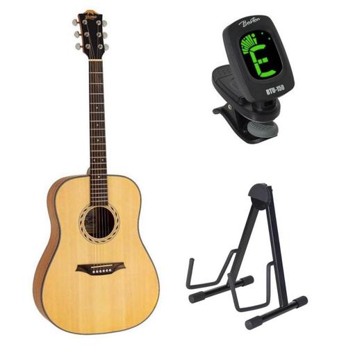 Bromo BAB1 bundel naturel akoestische western gitaar, Muziek en Instrumenten, Snaarinstrumenten | Gitaren | Akoestisch, Nieuw