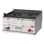 Gas Lavasteen Grill | 70x65(d)cm Gastro-M, Zakelijke goederen, Verzenden, Nieuw in verpakking