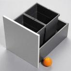 Set afvalemmers hoog 280 mm, breed 280 mm, diep 420 mm, Nieuw