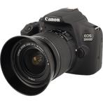 Canon EOS 2000D + 18-55mm DC III occasion, Audio, Tv en Foto, Fotocamera's Digitaal, Canon, Gebruikt, Verzenden