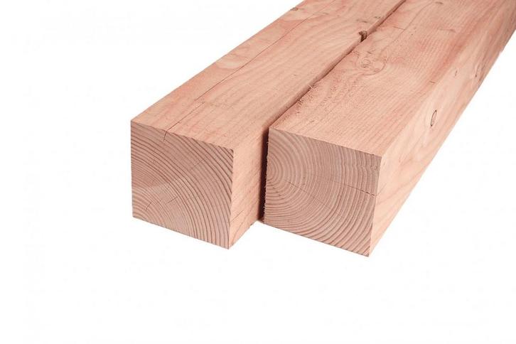 Douglas Paal 15 x 15 cm (150 x 150 mm) Fijnbezaagd - Lengte, Tuin en Terras, Palen, Balken en Planken