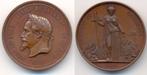 Brons medaille Besuch der Handelskammer 1867 Frankreich:, Postzegels en Munten, Verzenden