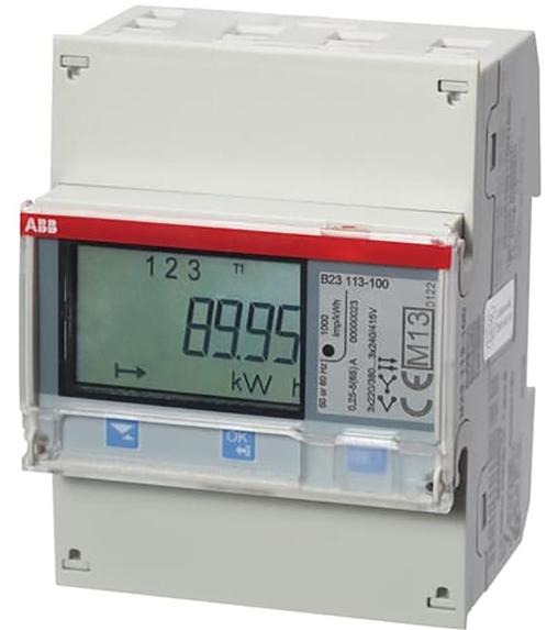 ABB Systeem Pro M Compacte Elektriciteitsmeter -, Doe-het-zelf en Verbouw, Elektra en Kabels, Overige typen, Nieuw, Verzenden