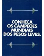 1984 VOLKSWAGEN PROGRAMMA BROCHURE PORTUGEES (BRAZILIË), Boeken, Auto's | Folders en Tijdschriften, Nieuw, Volkswagen, Author