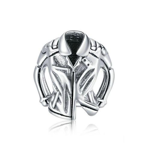 Leren Jas Bedel Charm Pandora compatible, Sieraden, Tassen en Uiterlijk, Bedels, Nieuw, Overige merken, Verzenden