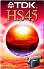 TDK HS45 VHS-C Camcorder Videocassette (45 min) (Nieuw), Verzenden, Nieuw