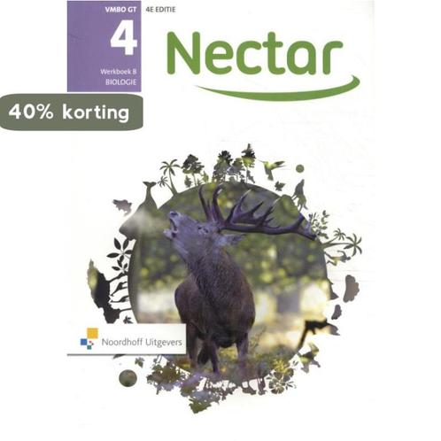 Nectar 4 vmbo-gt biologie Werkboek B 9789001866549, Boeken, Schoolboeken, Zo goed als nieuw, Verzenden