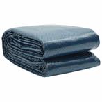 vidaXL Zwembadfolie solar drijvend 381 cm PE zwart en blauw, Tuin en Terras, Verzenden, Nieuw