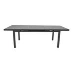 Uittrektafel Baleno nuance 180/240x100 cm - antraciet, Huis en Inrichting, Ophalen of Verzenden, Nieuw
