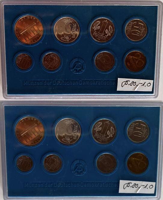 Ddr Jahressatz 1980, Postzegels en Munten, Munten | Europa | Niet-Euromunten, Verzenden