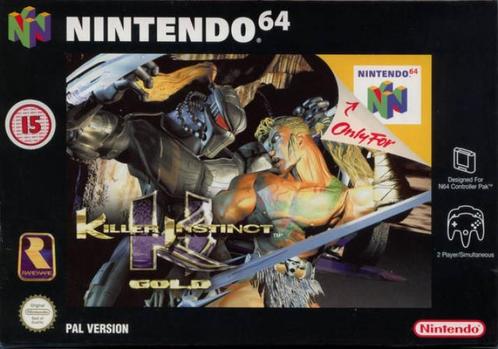 Killer Instinct Gold (Nintendo 64), Spelcomputers en Games, Games | Nintendo 64, Gebruikt, Verzenden