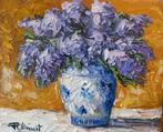 R. Vincent (1954) - Vase et Lilas de Provence oeuvre de