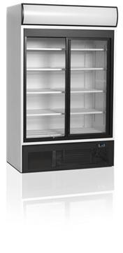 Display Koelkast 2 Deuren | 645 liter HorecaTraders, Zakelijke goederen, Horeca | Keukenapparatuur, Verzenden