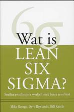 Wat is Lean Six Sigma? 9789058710765 Mike George, Boeken, Gelezen, Mike George, Dave Rowlands, Verzenden