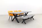 Hartman Sophie studio Orange/Verona black 220 cm. tuinset, Nieuw, Kunststof, Loungeset, Verzenden