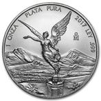 Mexican Libertad 1 oz 2017, Postzegels en Munten, Munten | Amerika, Verzenden, Zuid-Amerika, Losse munt, Zilver