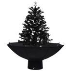 Sneeuw Kerstboom 75cm Zwart | Retourdeal | 72% Korting, Ophalen of Verzenden, Nieuw, Binnen
