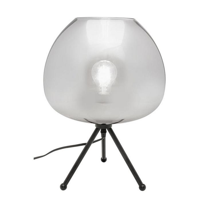 *WOONWINKEL* Kare Design Sphere Smoke Design Tafellamp Zwart, Huis en Inrichting, Lampen | Tafellampen, Nieuw, Verzenden