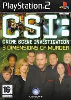 CSI 3 Dimensions of Murder (PS2 Games) (Playstation 2), Ophalen of Verzenden, Zo goed als nieuw