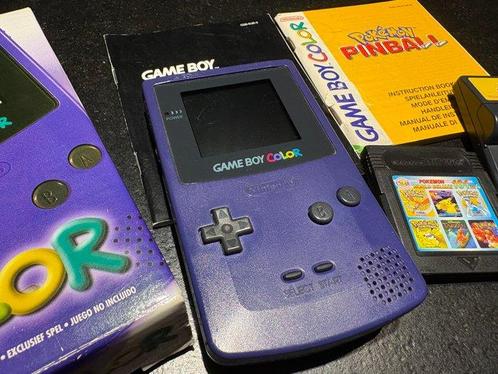 Nintendo - Gameboy Color - with Pokémon Pinball (original) +, Spelcomputers en Games, Spelcomputers | Overige Accessoires