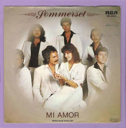 Sommerset – Mi Amor / When Blue Eyes Cry (1-7-Vinyl-Si..., Cd's en Dvd's, Vinyl Singles, Verzenden