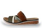 Rieker Slippers in maat 37 Bruin | 10% extra korting, Kleding | Dames, Schoenen, Slippers, Bruin, Verzenden, Nieuw