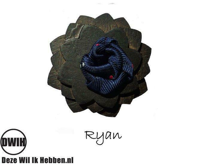Houten corsage Ryan, Kleding | Heren, Trouwkleding en Trouwaccessoires, Verzenden