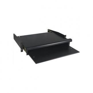 Toetsenbord en muis legbord | 19 inch | 1U, Computers en Software, Pc- en Netwerkkabels, Nieuw, Verzenden
