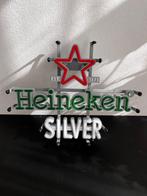 Heineken Silver LED Neon Reclamebord – 45 x 35 cm – Nieuw -