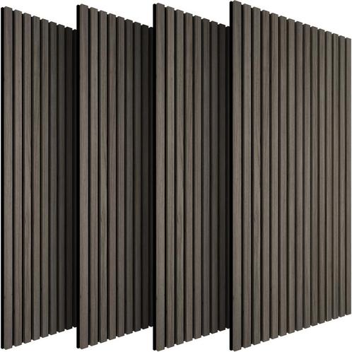 Akoestische panelen Sonic Wall houtlook - eiken grijs, Set v, Huis en Inrichting, Bureaus, Verzenden