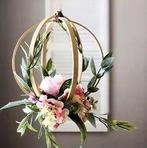 Bamboe ring borduurring flowerhoop +/- 20 cm/stuk bamboo, Ophalen of Verzenden, Nieuw